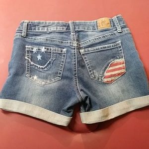 Adorable patriotic shorts